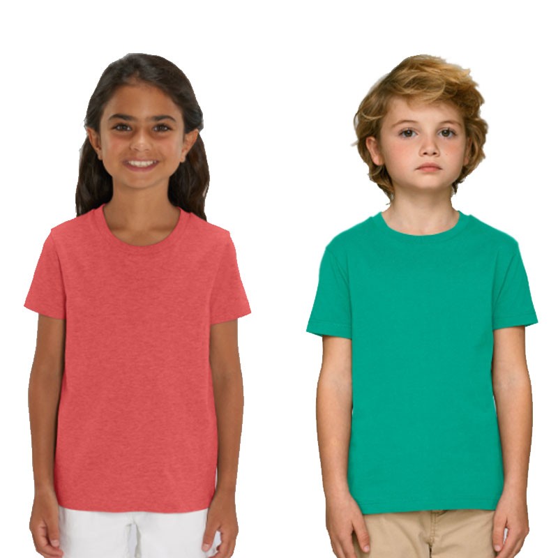 Camiseta KIDS de algodón bio y producciónética