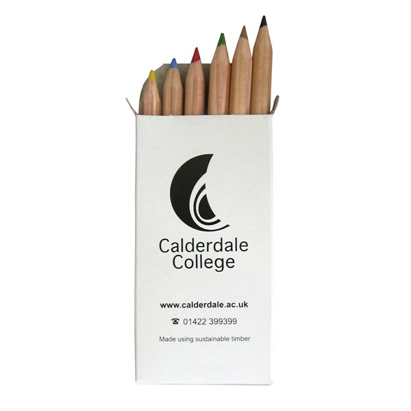 Set de 6 lapices de colores FSC