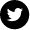 Logo Twitter oscuro