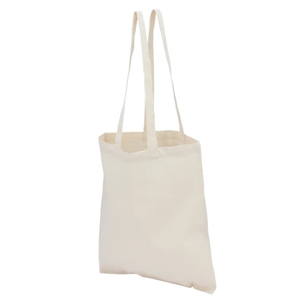 Bolsa de algodón natural ligera personalizada