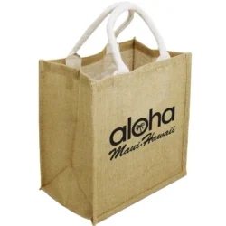 bolsa de yute sostenible para personalizar