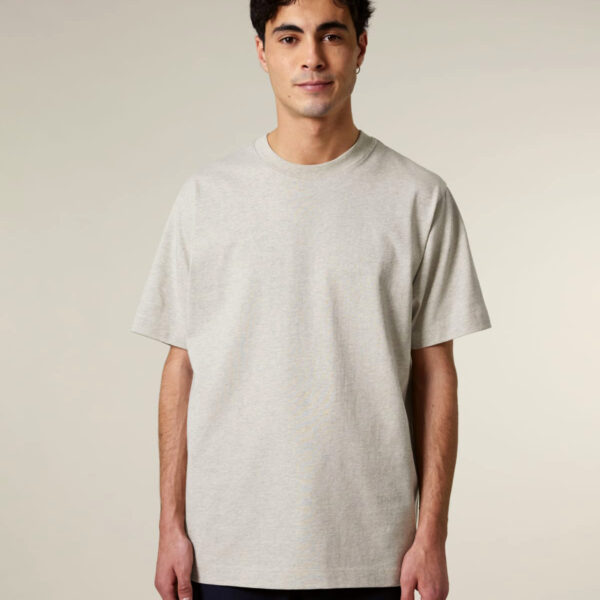 camiseta unisex suelta de algodón orgánico freestyle