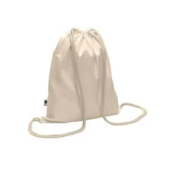 mochila de algodón orgánico y fairtrade personalizada