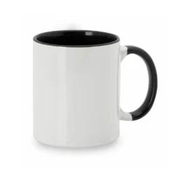 Taza cerámica con detalle en diferentes colores personalizable con impresión a todo color