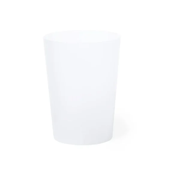 Vaso de medio litro para festivales reulilizable y personalizado con tu logo