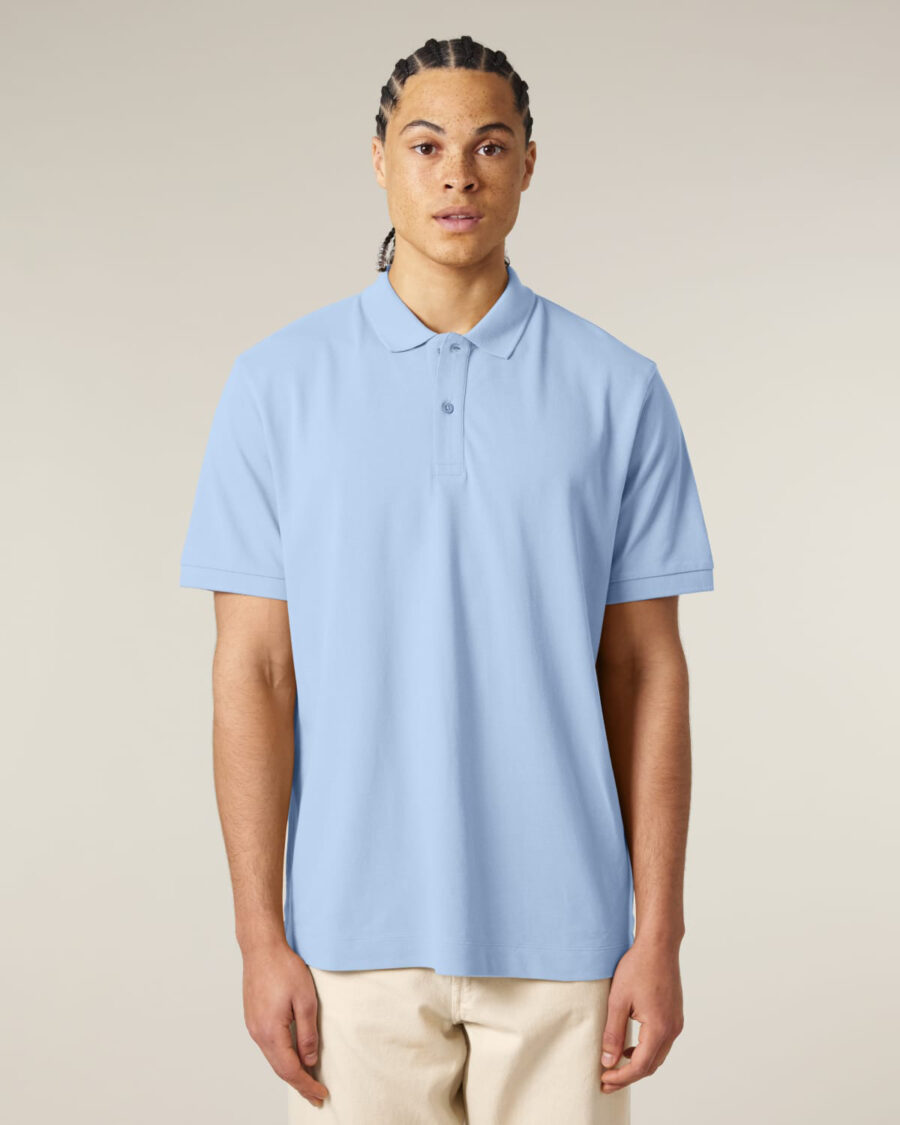 polo de buen algodón orgánico modelo unisex