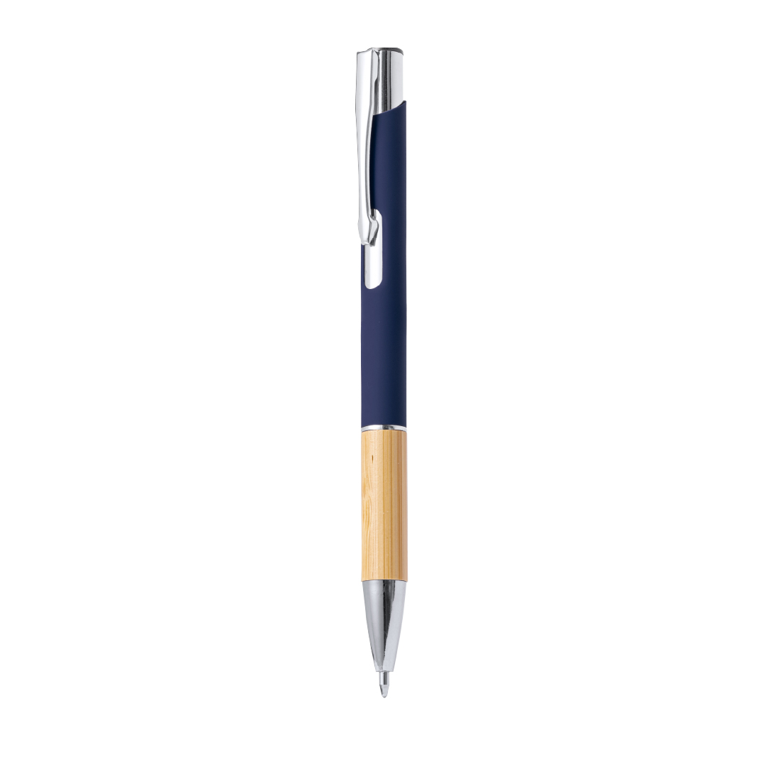 Bolígrafo premium de aluminio y bambú