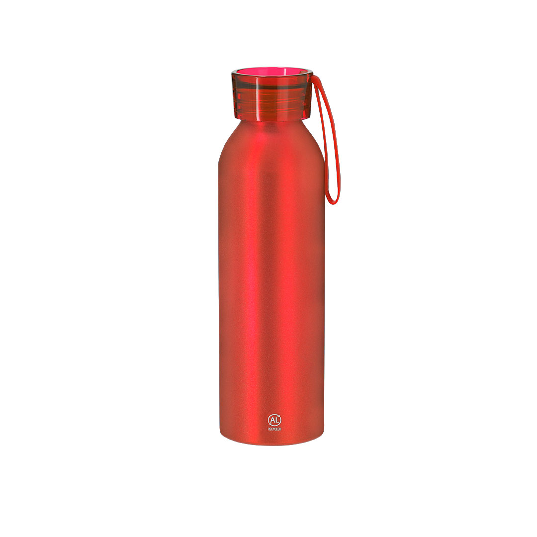 Botella de aluminio reciclado