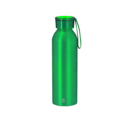 Botella de aluminio reciclado
