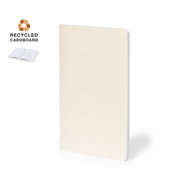 Libreta cartón reciclado tapas blandas