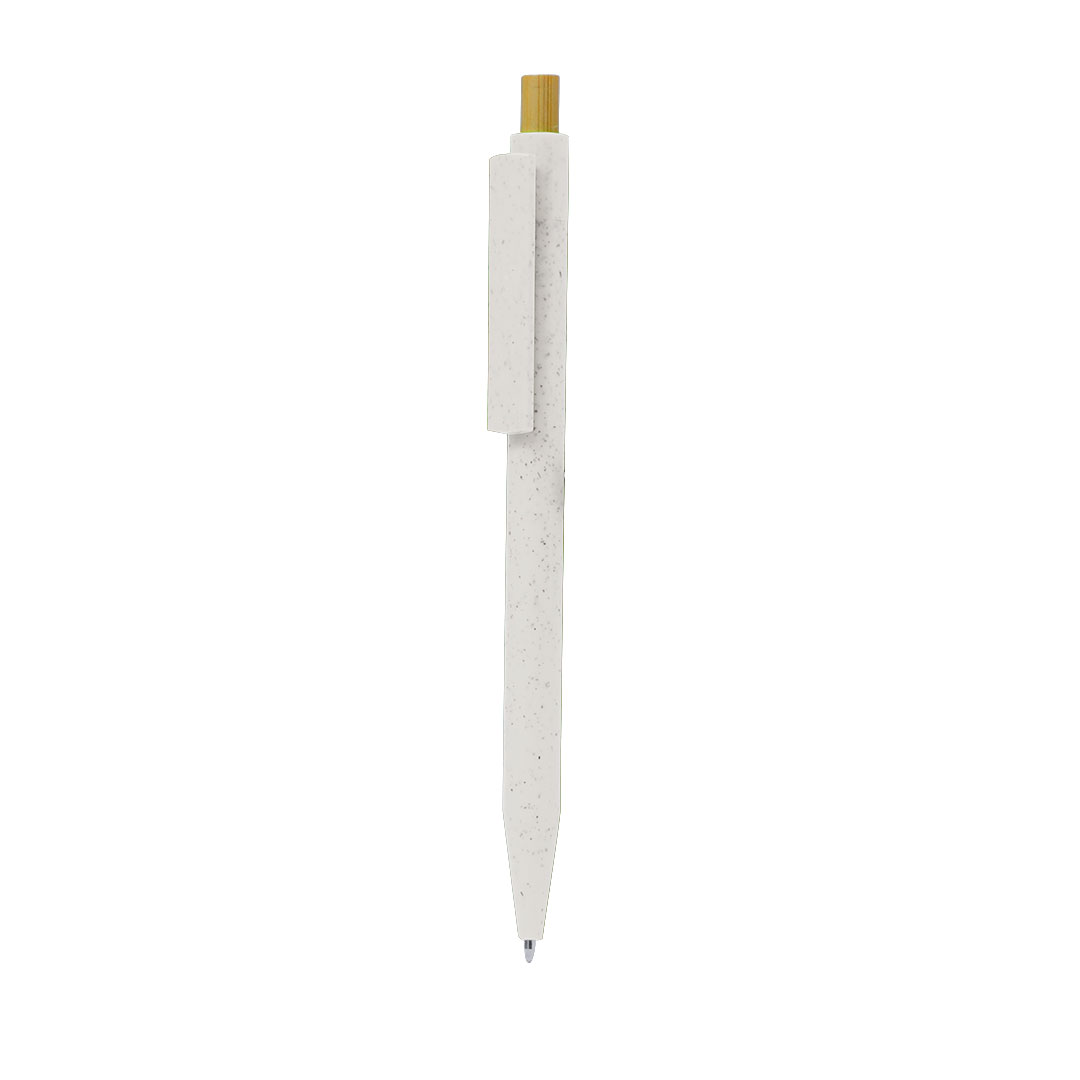 Bolígrafo biodegradable caña de trigo