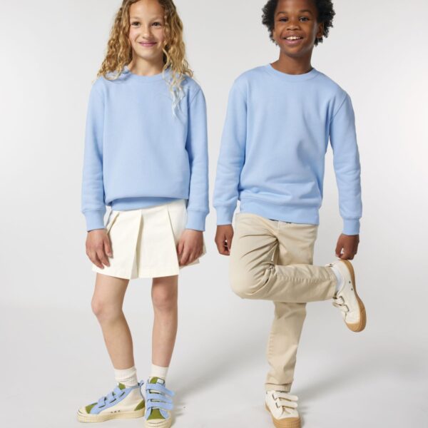Sudadera ecológica para niñ@s cuello redondo