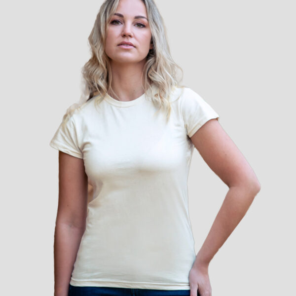 camiseta económica de mujer en algodón orgánico