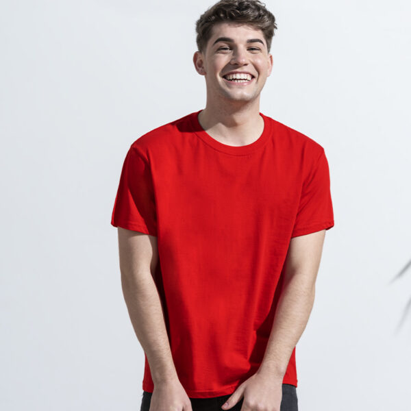 camiseta unisex de colores económica y de algodón orgánico