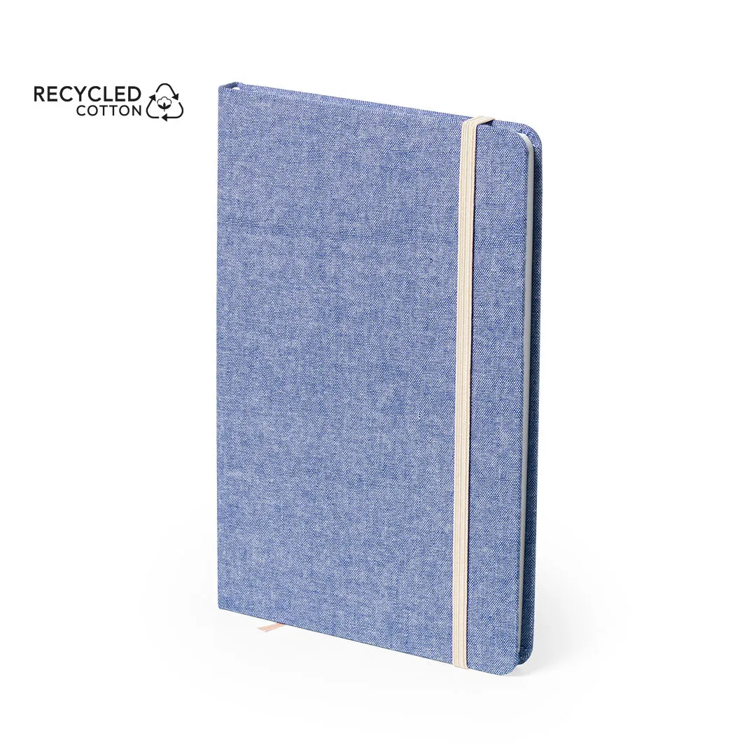 Cuaderno de papel reciclado personalizado para empresas