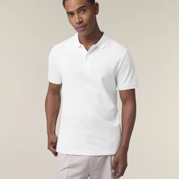 polo orgánico de algodón de gramaje ligero