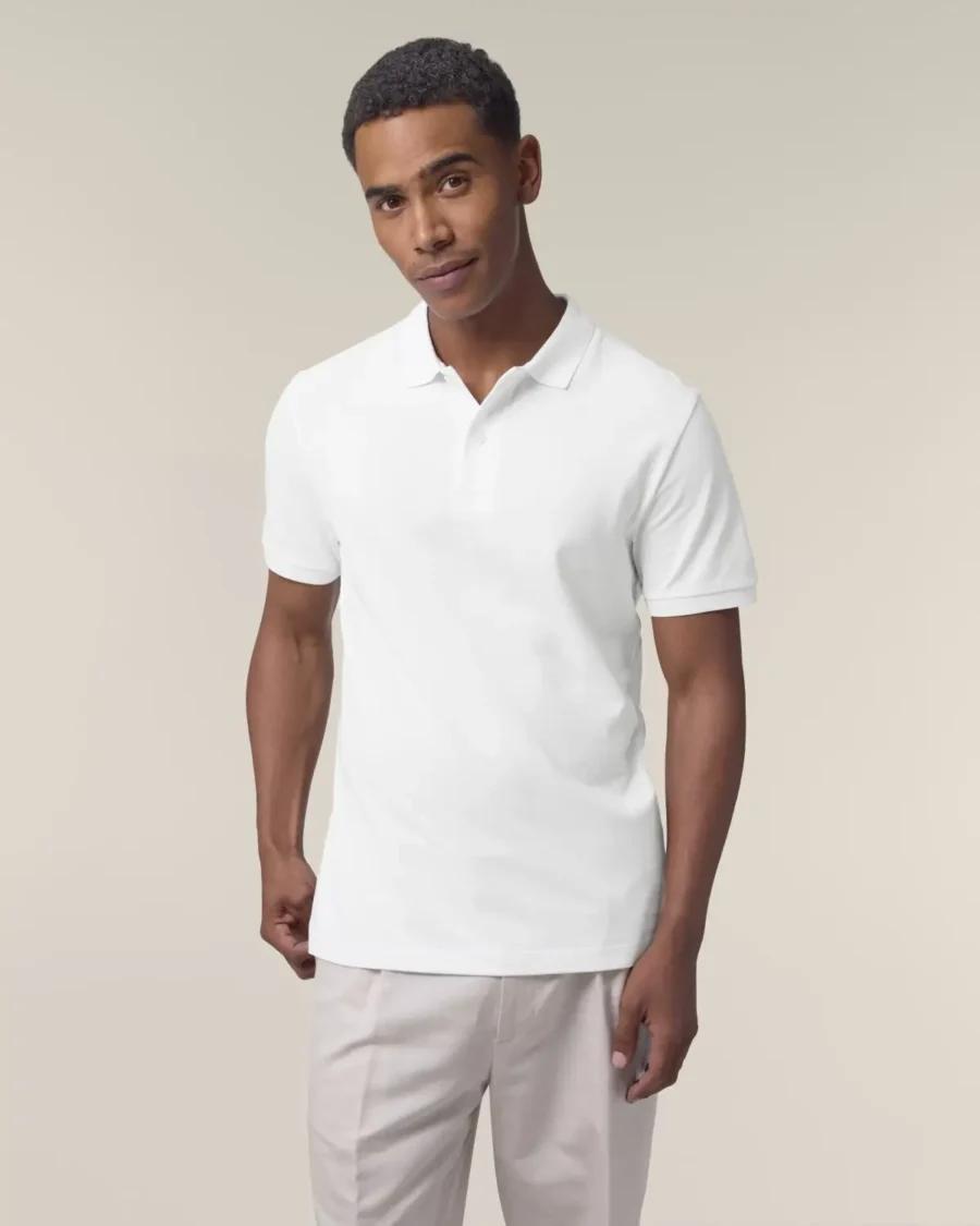 polo orgánico de algodón de gramaje ligero
