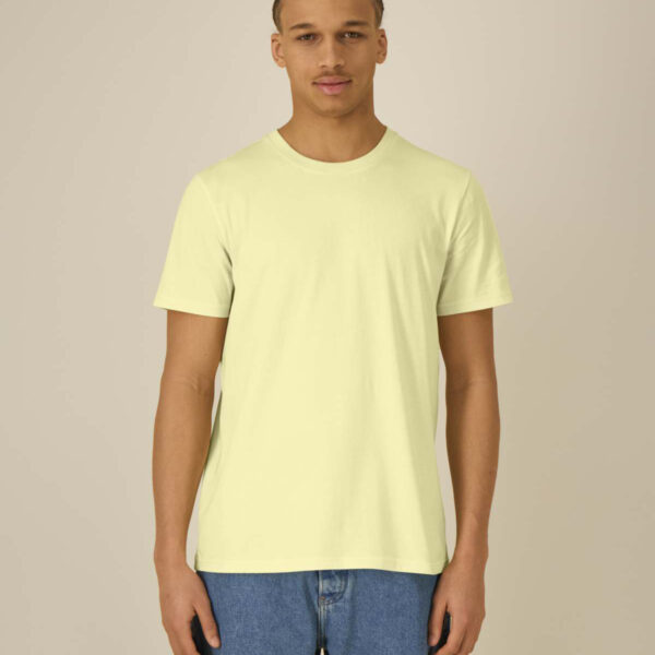 camiseta de hombre clásica de gramaje medio unisex de algodón orgánico personalizable