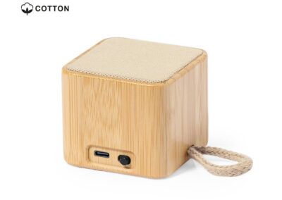 altavoz bluetooth madera para regalo