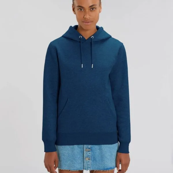 Sudadera gruesa con capucha de algodón orgánico