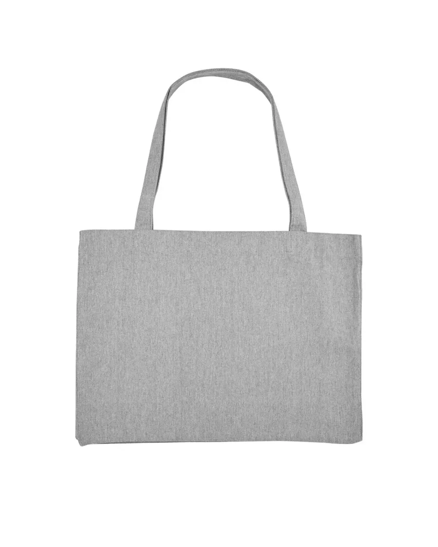 bolsa shopper grande de algodón resistente en diferentes colores