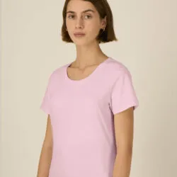 camiseta algodón mujer entallada c