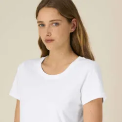 camiseta algodón mujer entallada d