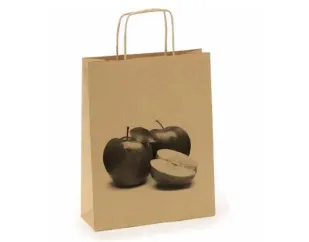 Bolsas de papel reciclado y yute