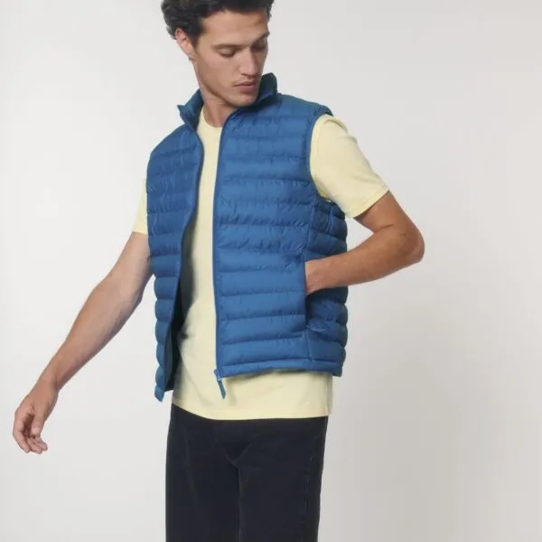 Chaleco reciclado acolchado hombre