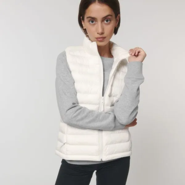 chaleco acolchado mujer