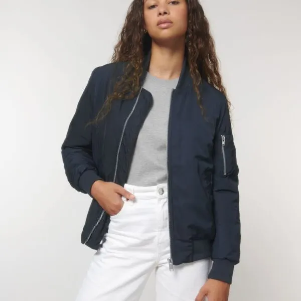 Chaqueta bomber reciclada unisex