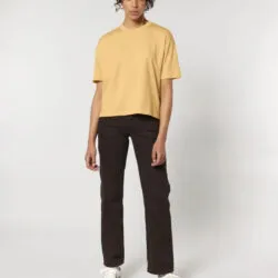 camiseta suelta mujer algodón orgánico d