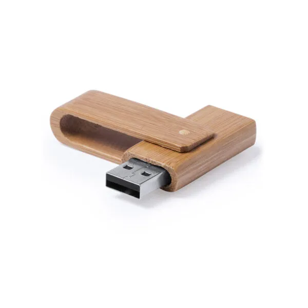 Memoria USB personalizada bambú