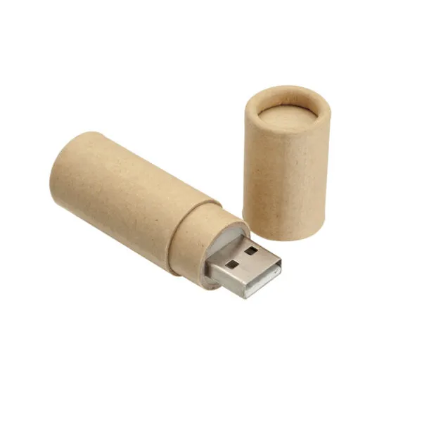 Pendrive personalizado cartón reciclado