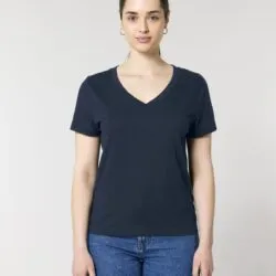 camiseta-mujer-pico-algodón-c