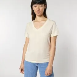 camiseta-mujer-pico-algodón-d