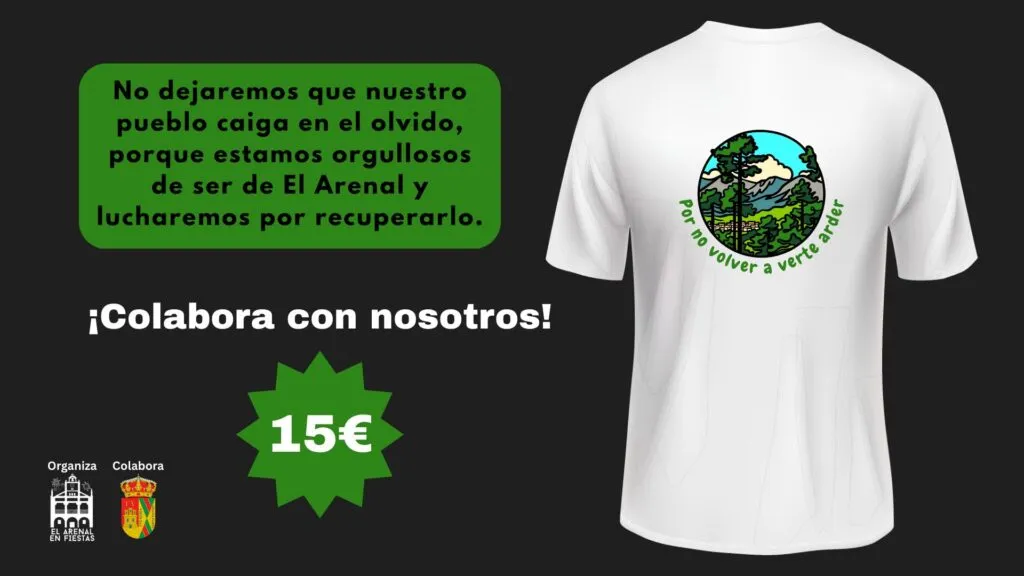 camiseta solidaria be green