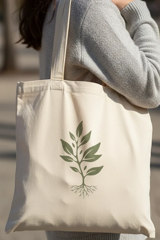 tote bag ecológica de algodón orgánico